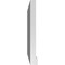 Ekena Millwork Vertical Surface Mount PVC Gable Vent w/ 2"W x 2"H , Brickmould Sill Frame, 16"W x 18"H GVPVE16X1803SN - alternate 2